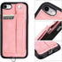 TOOVREN iPhone SE/7/8 Case, Pink Leather Wallet with Card Holder, Kickstand, Neck Strap, Adjustable Hand Strap, Wireless Charging Compatible...
